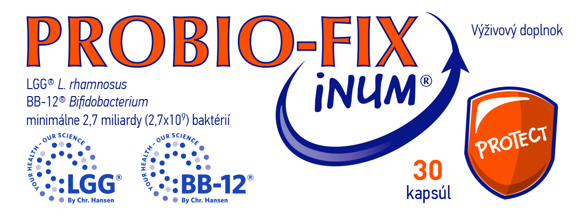 Probio-fix INUM® –  bez lepku, laktózy, bielkoviny kravského mlieka